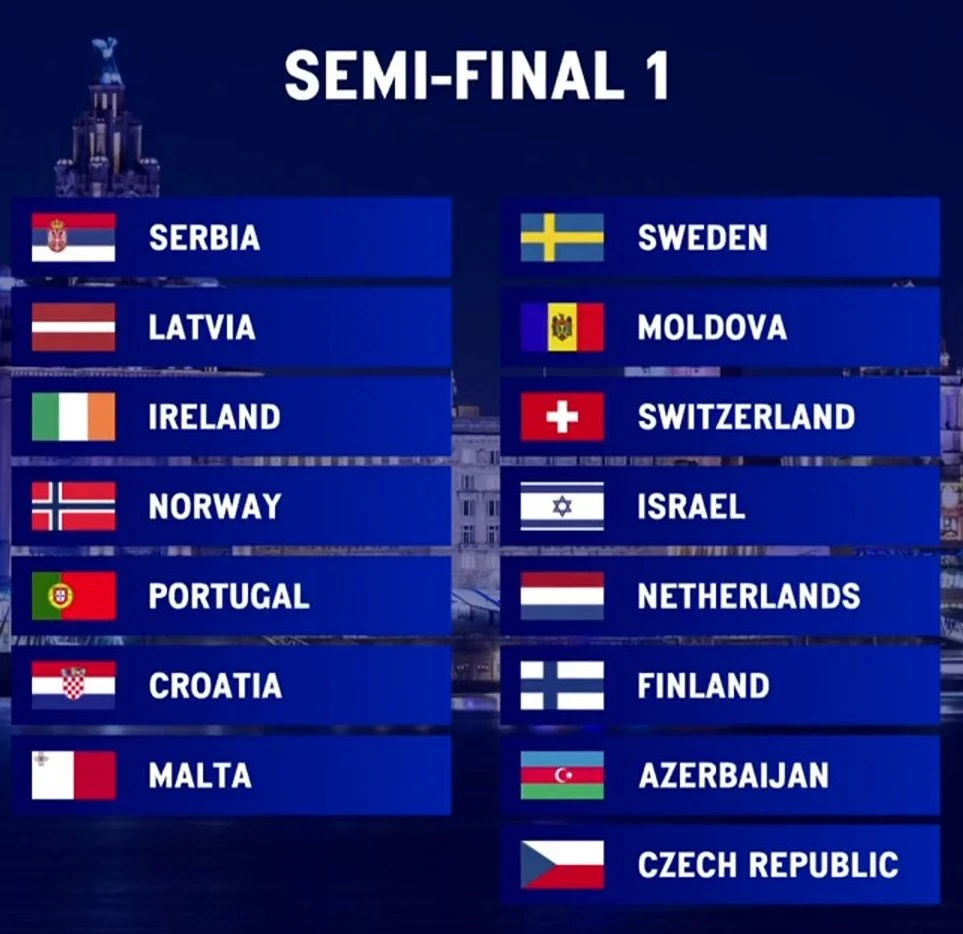 eurovision demi finale 1